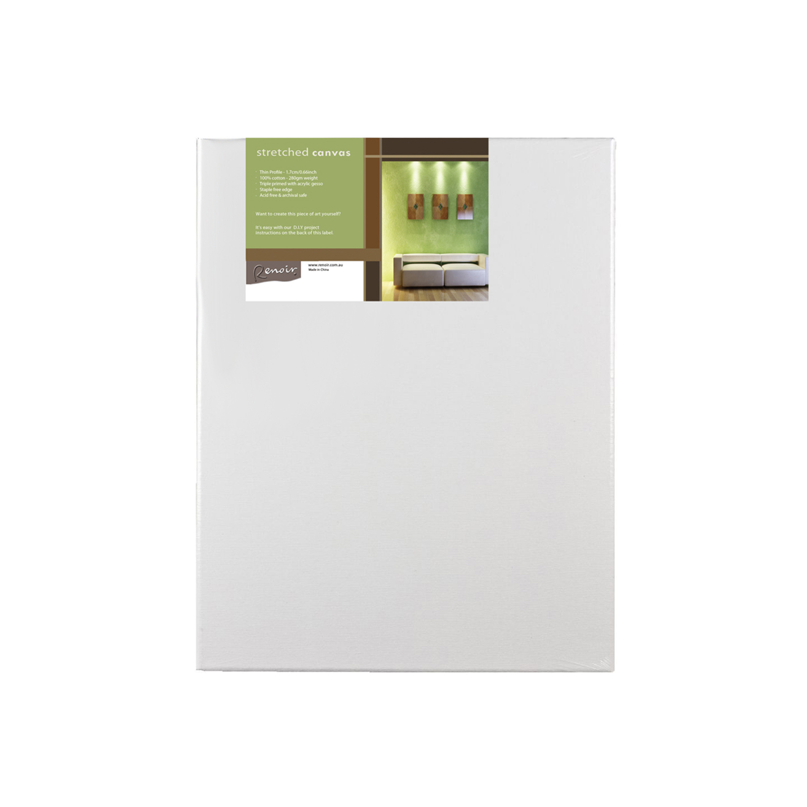 Renoir Thin Profile Stretched Canvas  - 356mm x 457mm