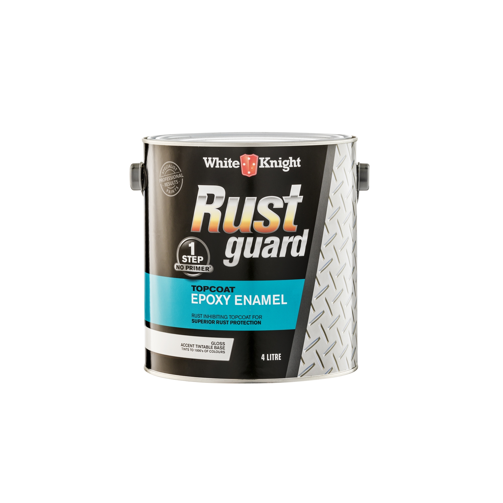 White Knight 4L Rust Guard Accent Epoxy Enamel Paint