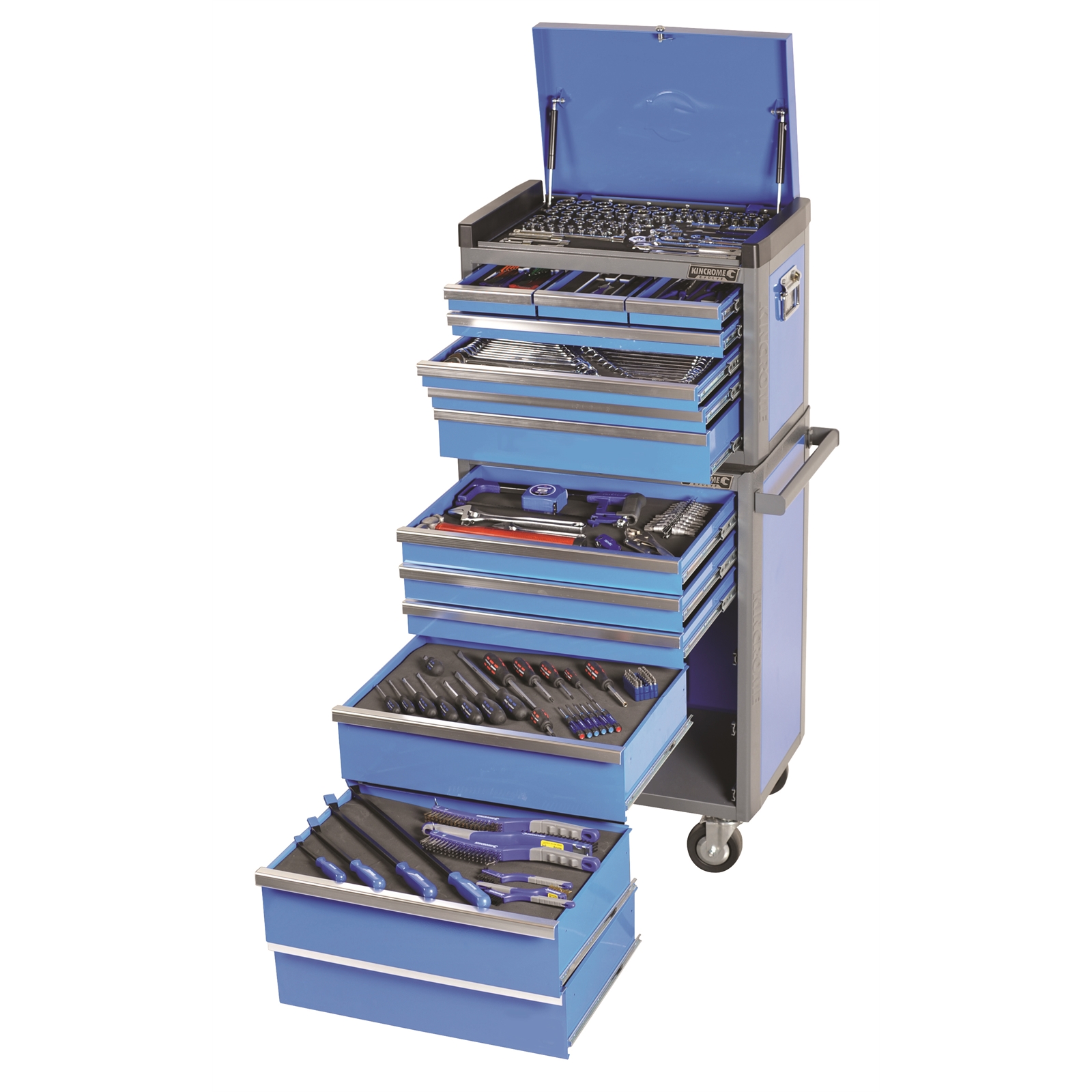 Tool Chest&trolley Kincrome 260pce Kit 13drw Combo K1601