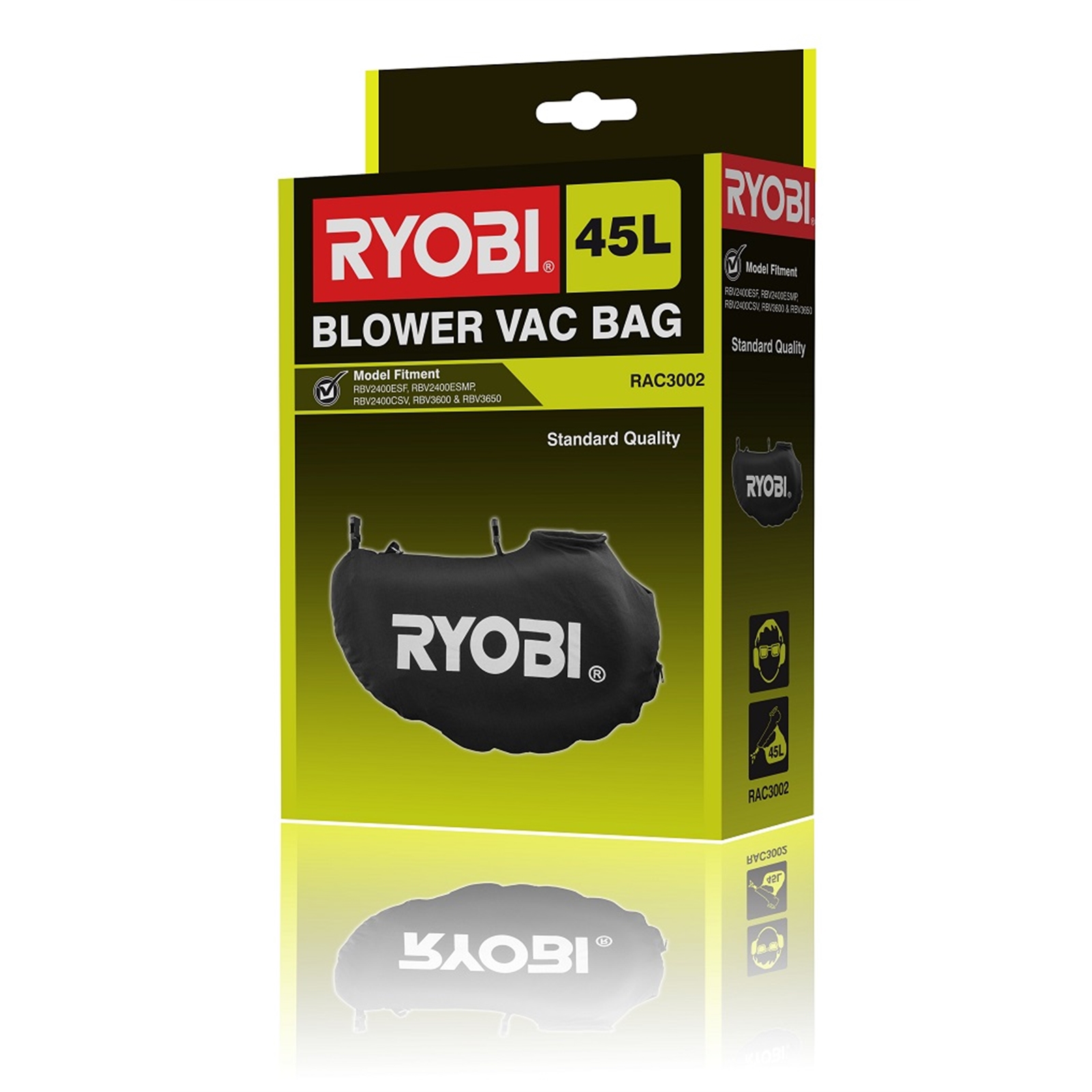 Ryobi 45L Blower Vac Replacement Bag Bunnings Warehouse