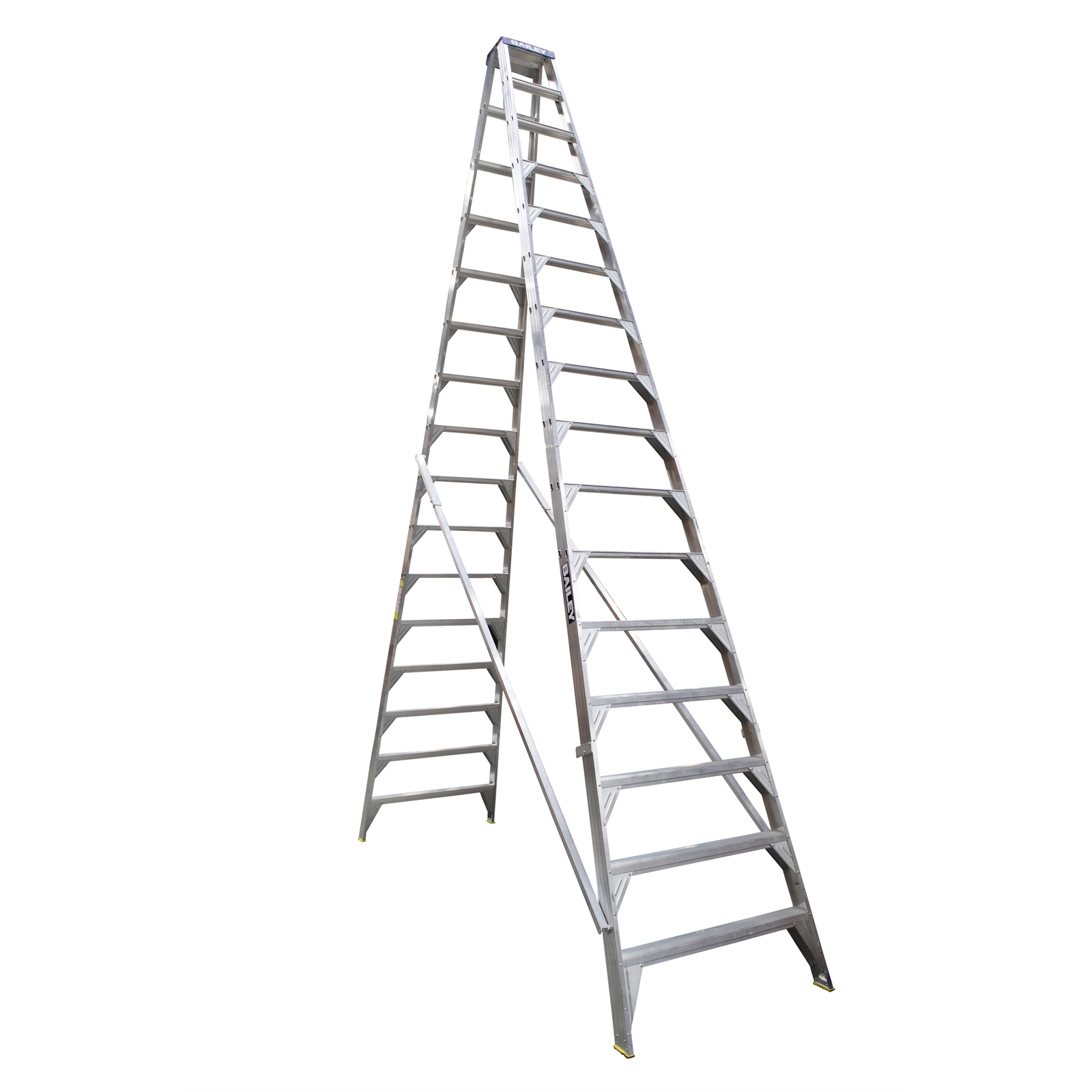 Bailey 4.8m 150kg Pro Double Sided Aluminium Step Ladder
