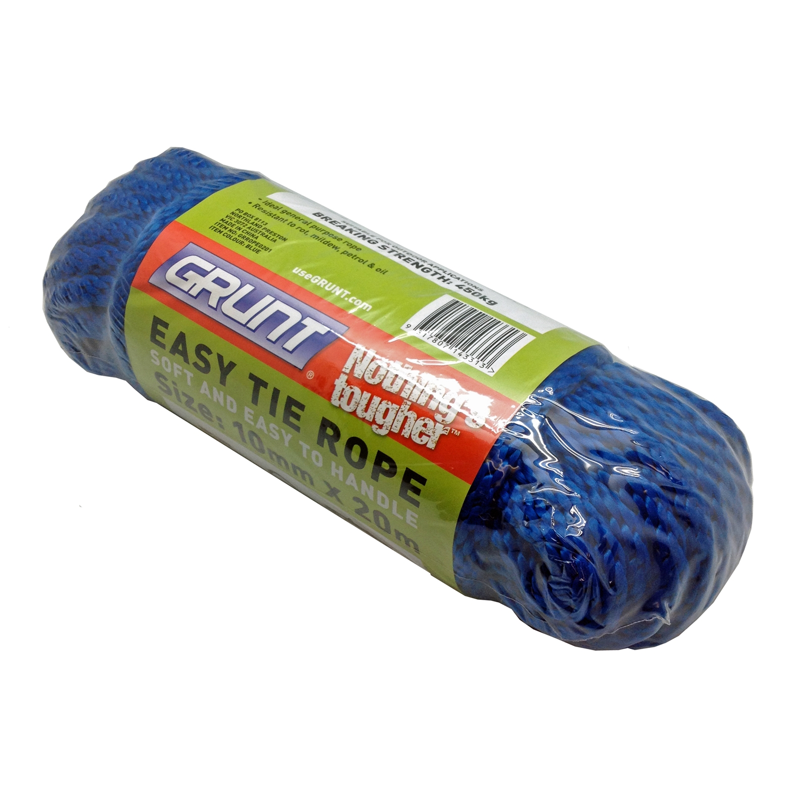 Grunt 10mm x 20m Blue Easy Tie Rope