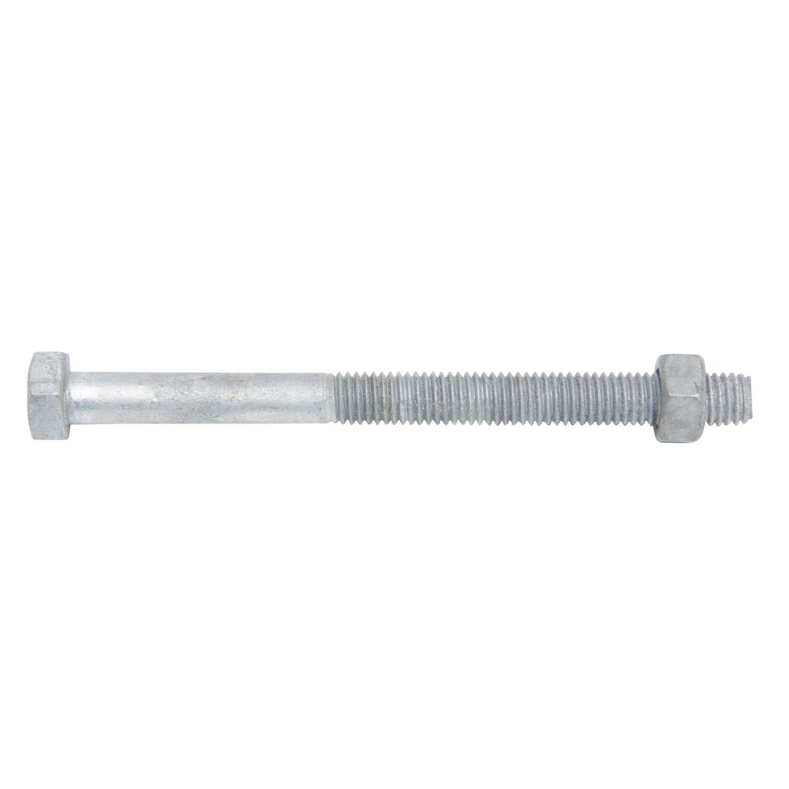Zenith M8 x 100mm Galvanised Hex Head Bolt and Nut