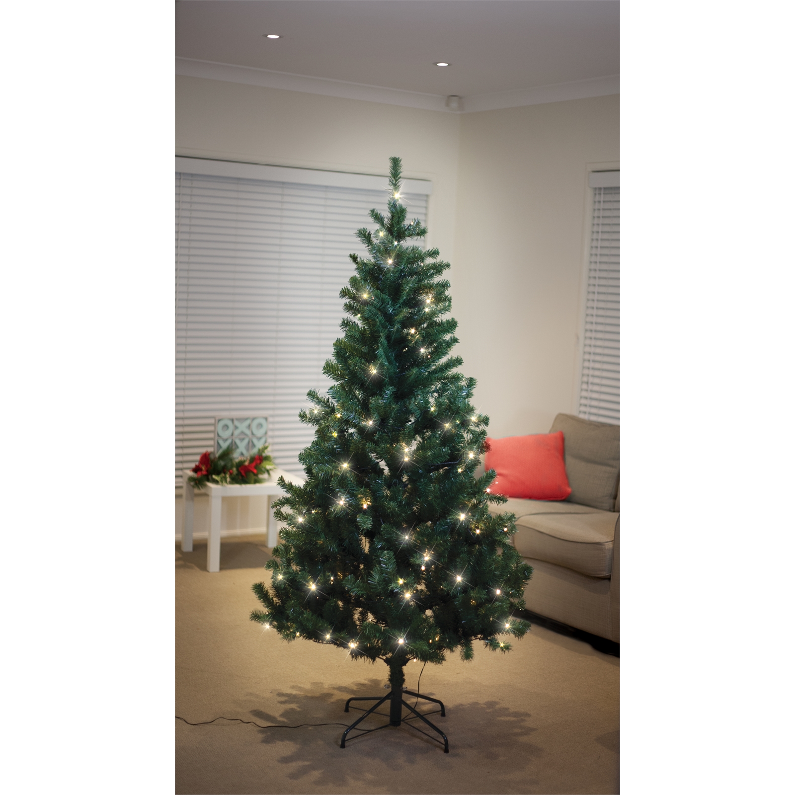 Lytworx 1.9m 150 LED Prelit Festive Christmas Tree