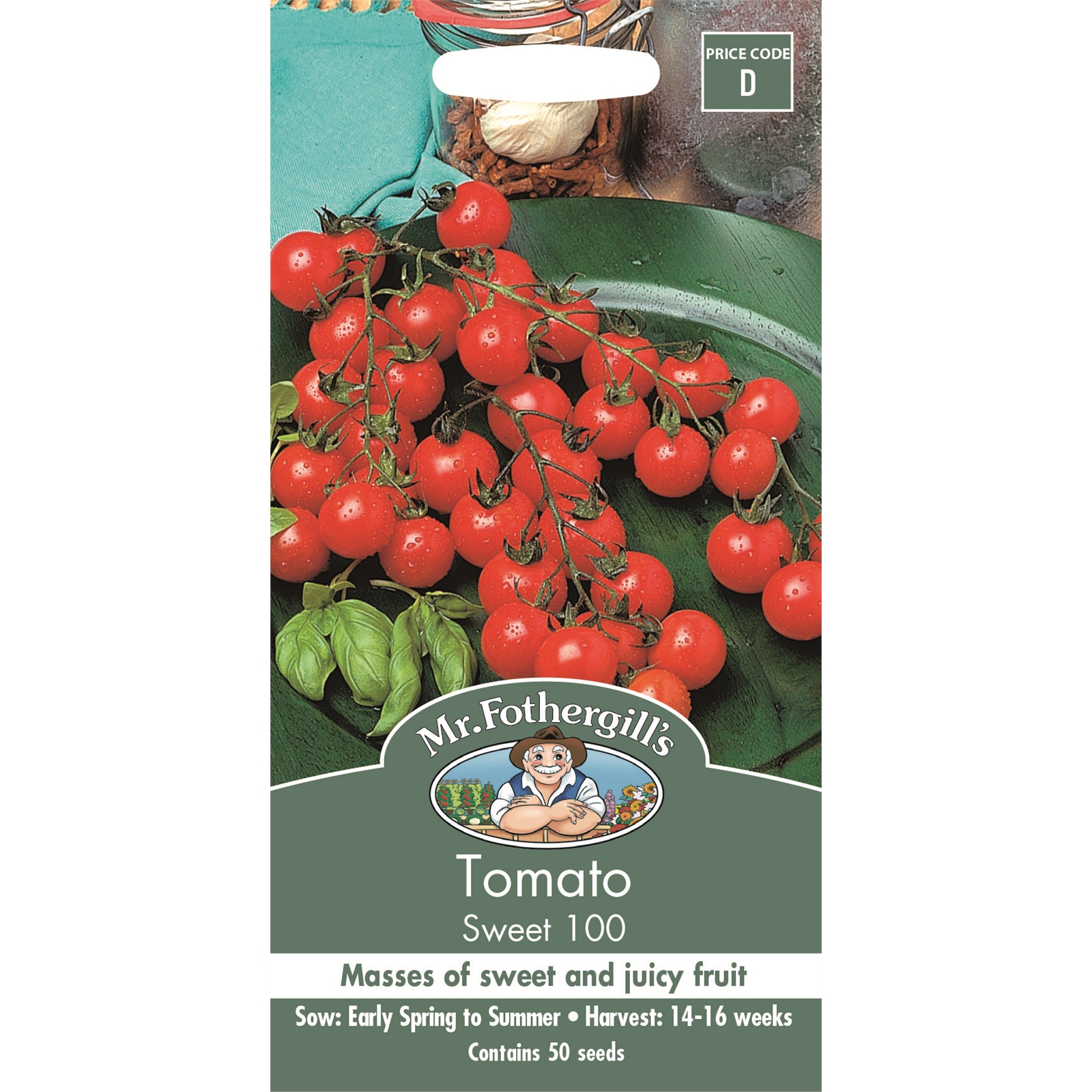 Mr Fothergill's Sweet Tomato Vegetable Seeds
