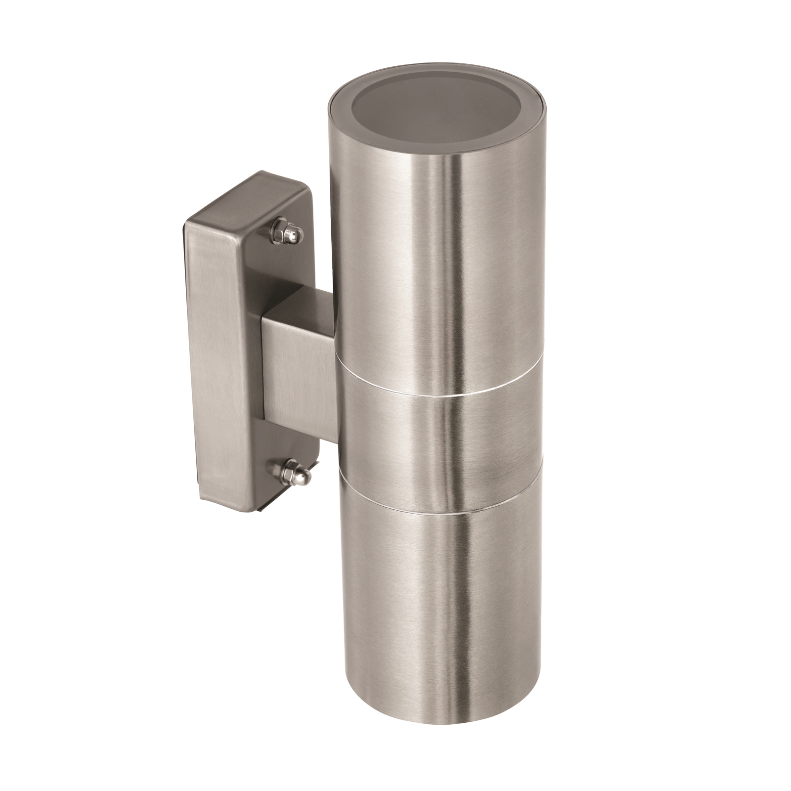 Brilliant 35W Stainless Steel Coolum Up Down Exterior Wall Light