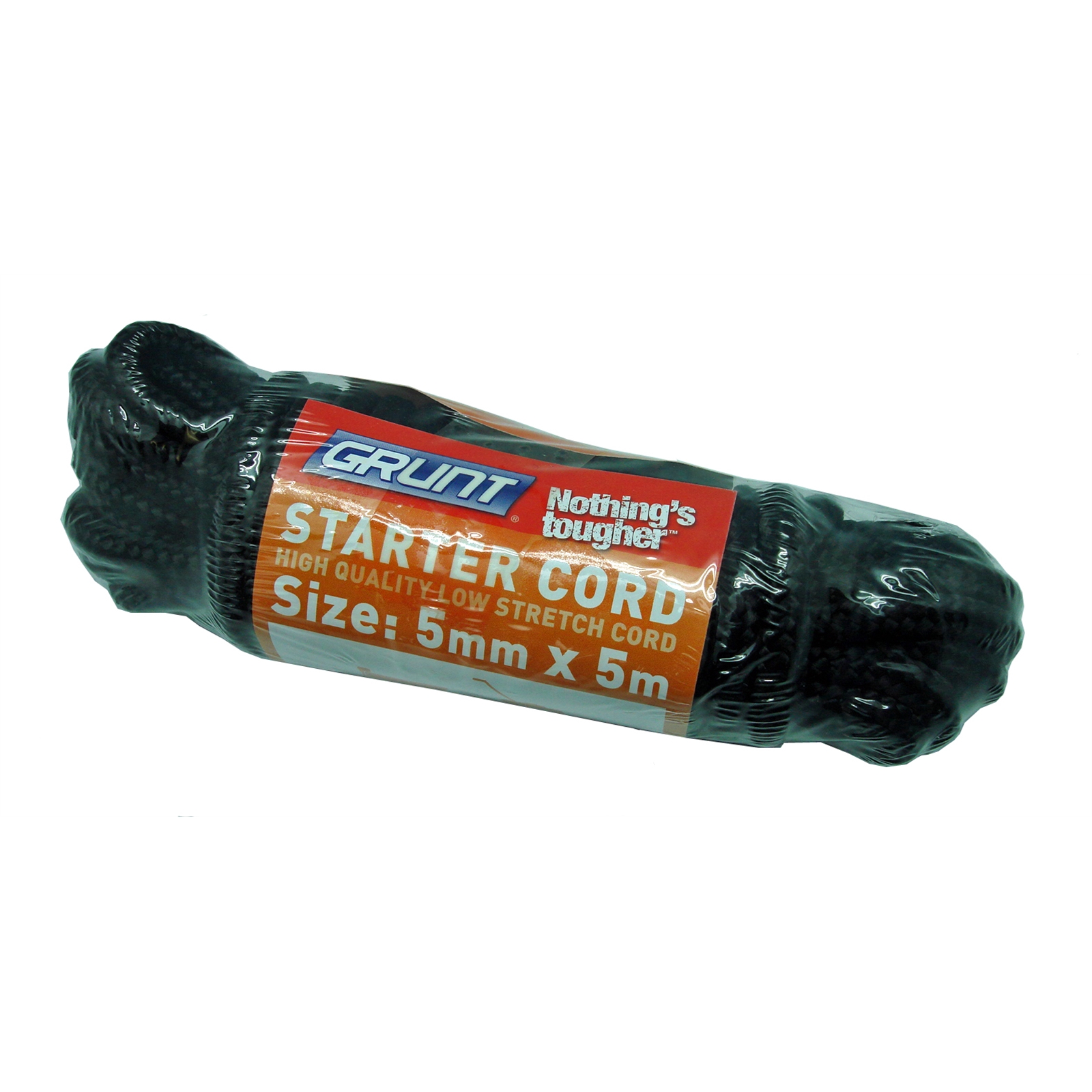 Grunt 5mm x 5m Black Starter Cord