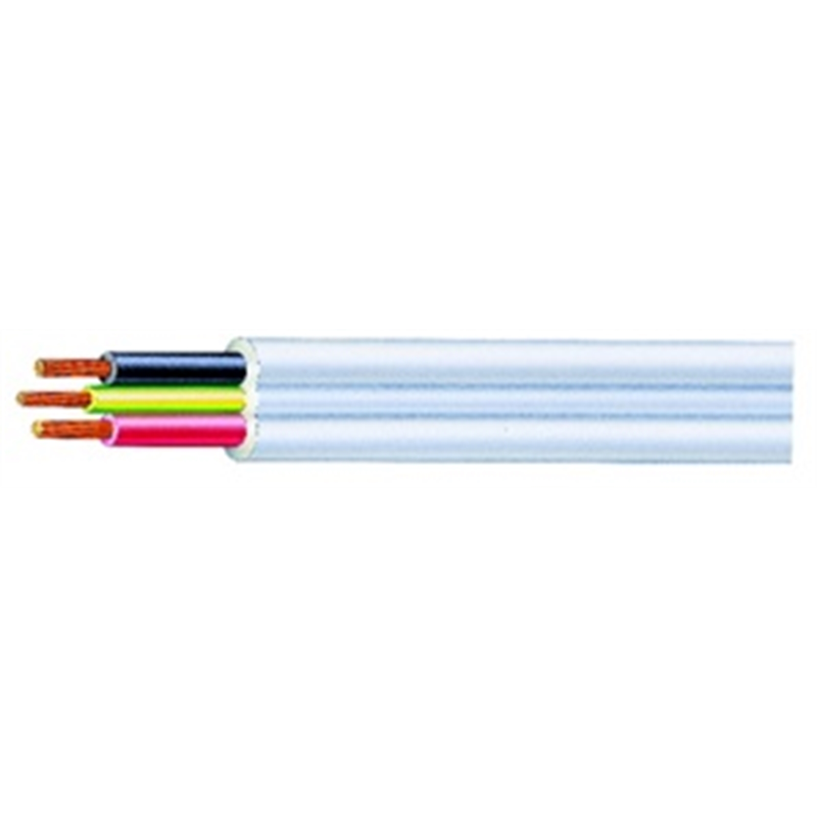 Olex 4mm Stranded 3 Core Twin And Earth Electrical Cable - Per Metre