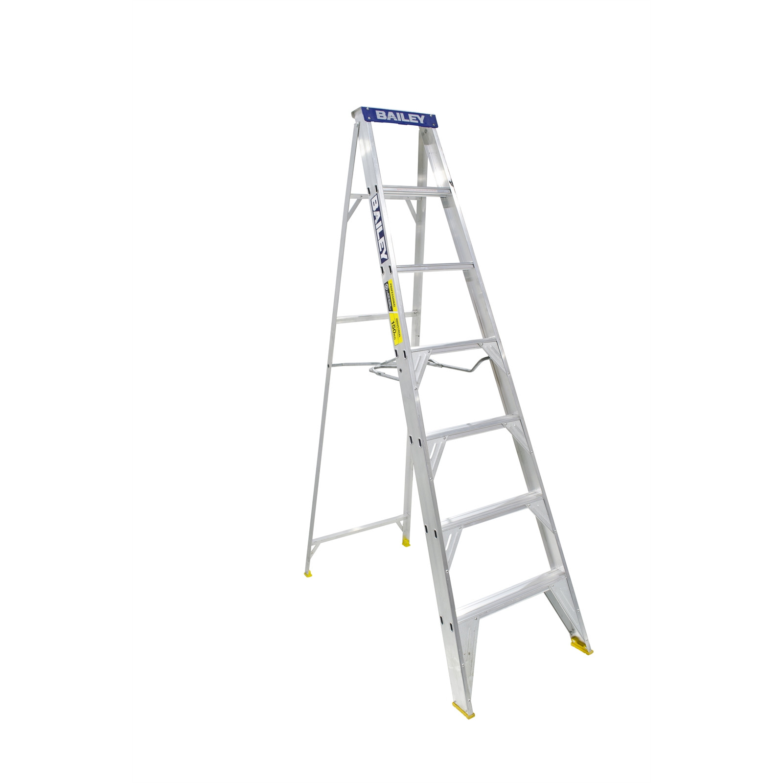 Bailey 2.1m 150kg Single Sided Professional Aluminium Step Ladder