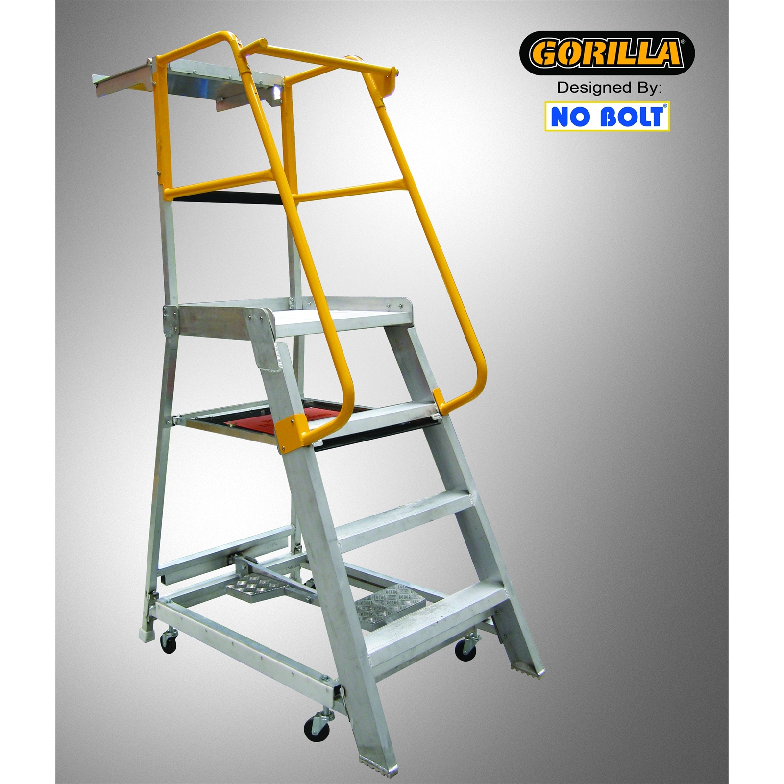 Gorilla 1.2m 200kg Aluminium Ladder Order Picker