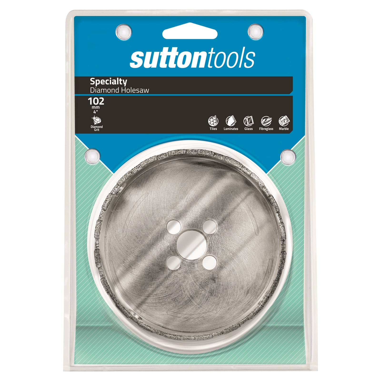 Sutton Tools 102mm Diamond Grit Holesaw