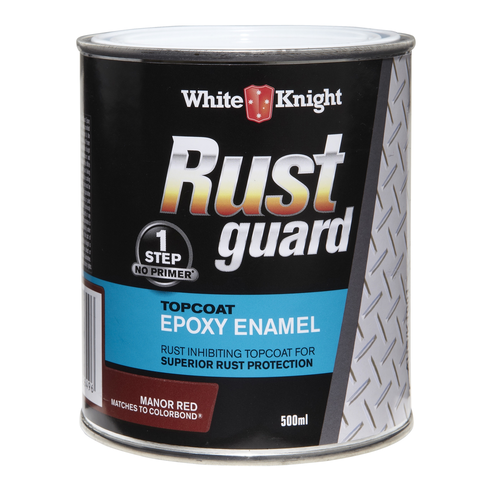 White Knight Rust Guard 500ml Manor Red Epoxy Enamel Paint