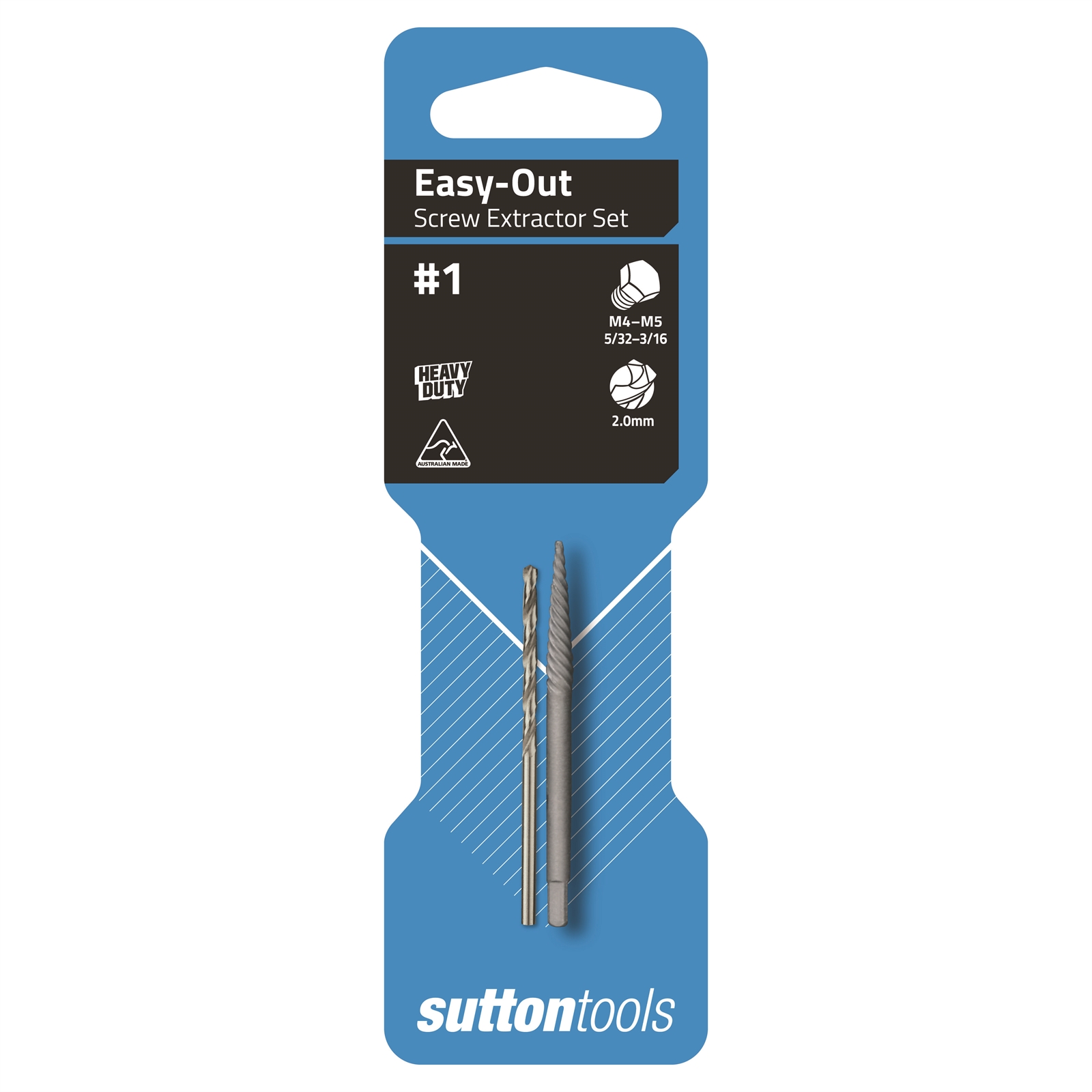 Sutton Tools No1 Easy Out Extractor Screw Set