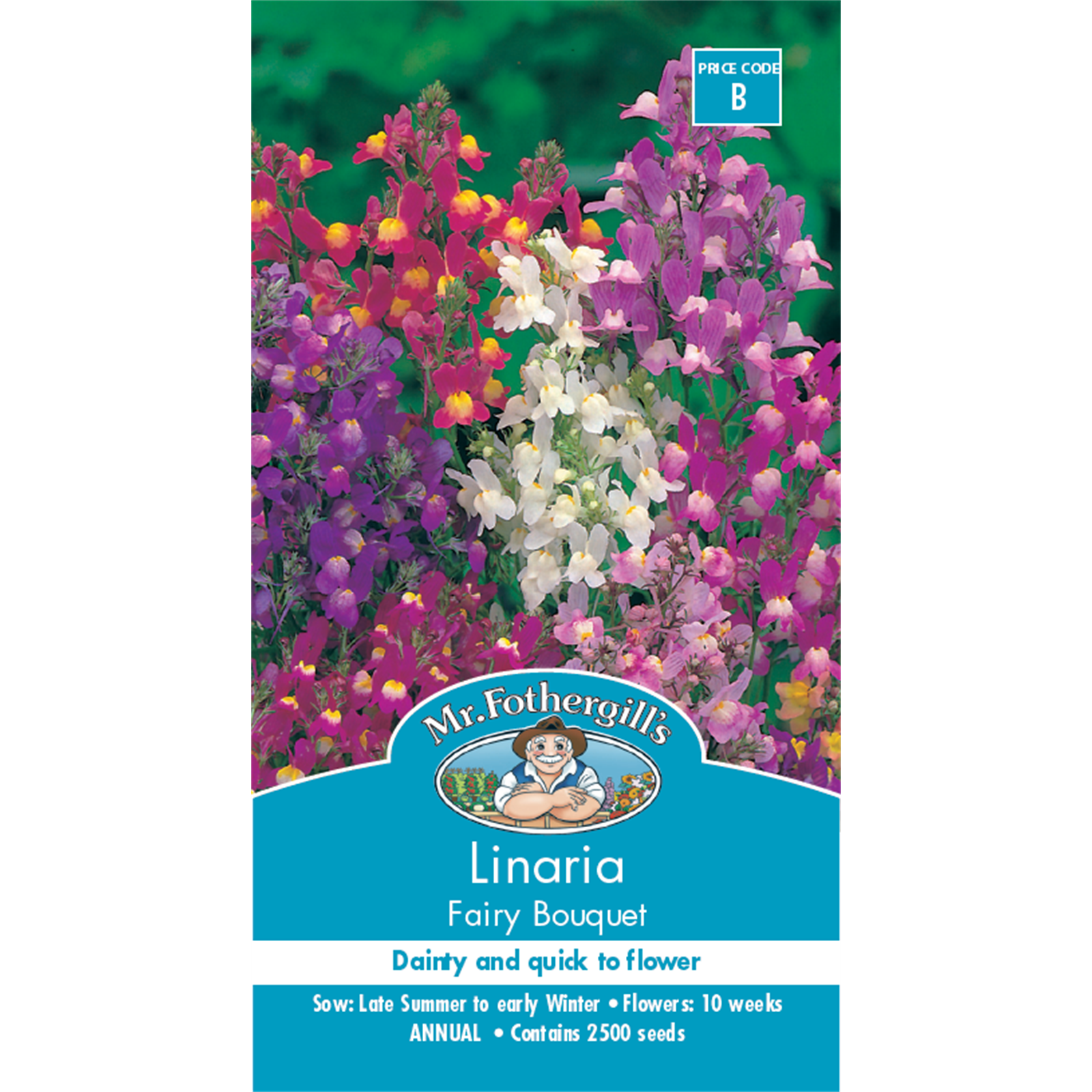 Mr Fothergill's Linaria Fairy Bouquet Flower Seeds