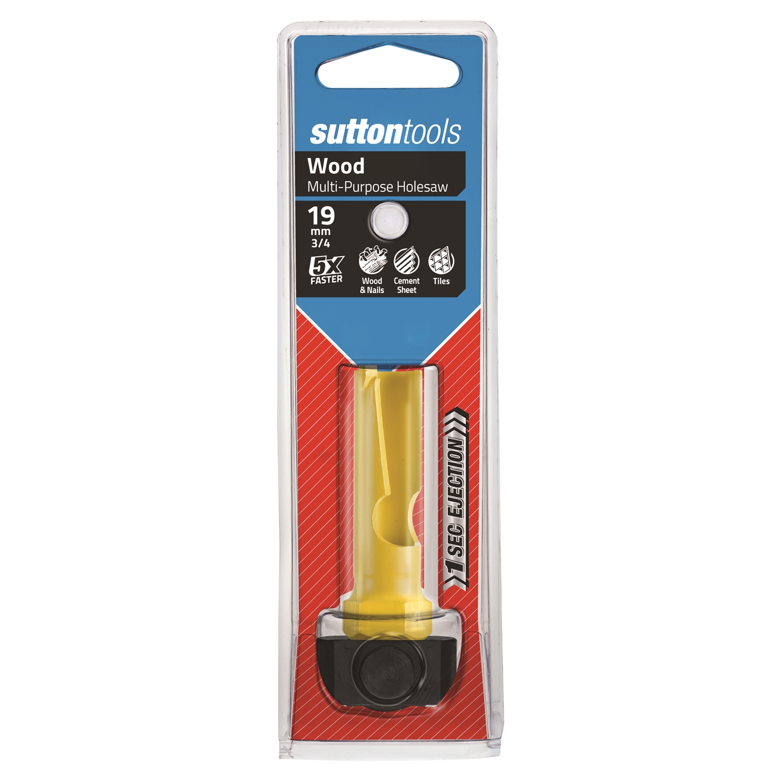 Sutton Tools 19mm Multipurpose Holesaw