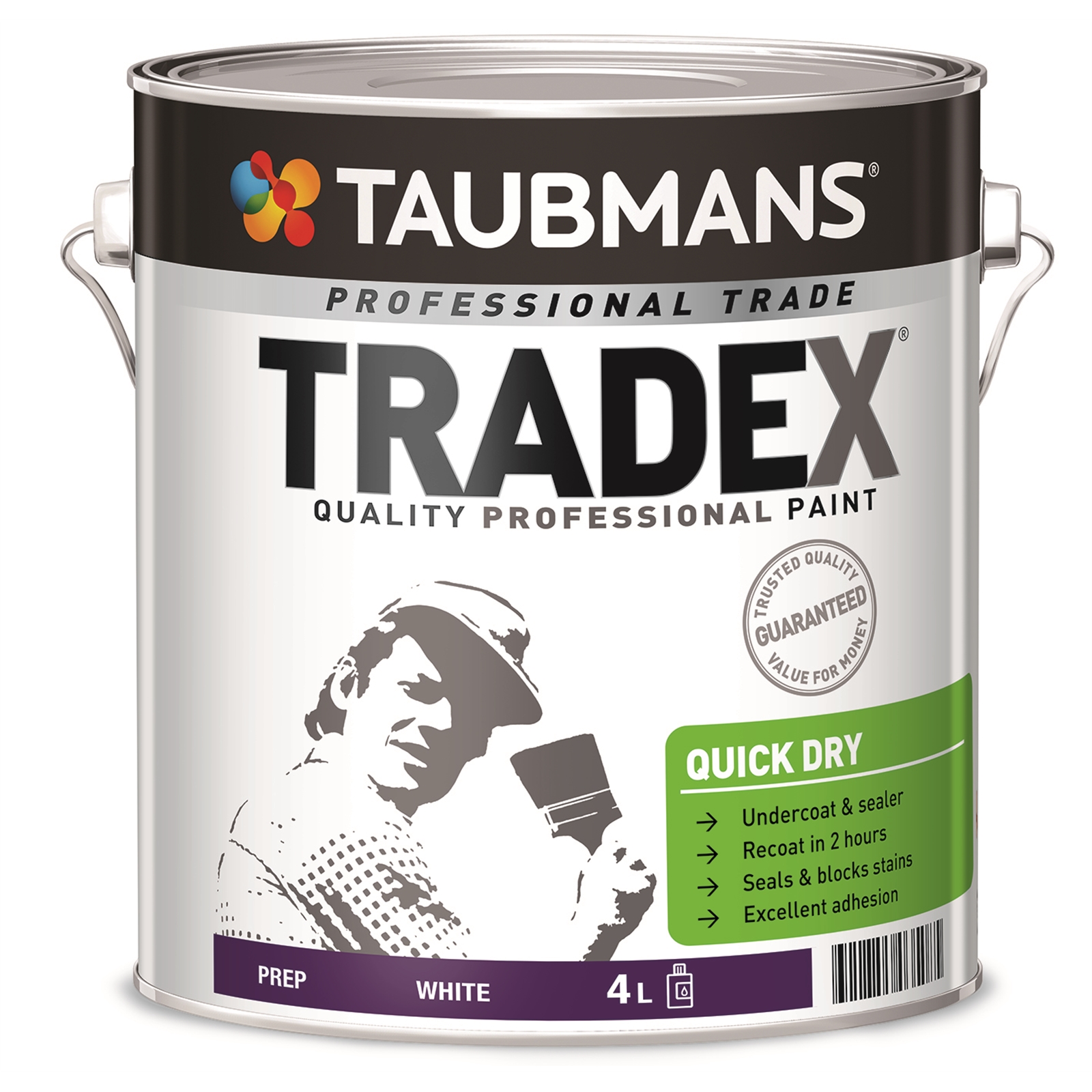 Taubmans Tradex 4L White Interior Oil Based Quick Dry Undercoat And Sealer