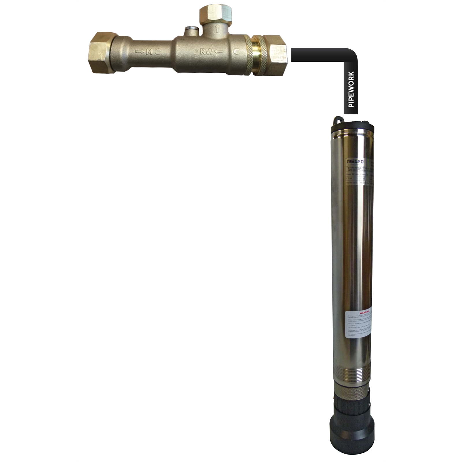 Rain & Town RC550 Rain to Mains System with WPS36 Submersible Pump