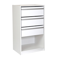 Multi-store 1650 x 500 x 450mm 2 Shelf 3 Jumbo Drawer Wardrobe Insert