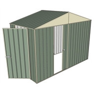 Pinnacle 3.0 x 3.0 x 2.4m Garden Shed - Cream Bunnings 