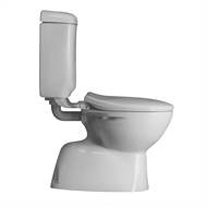 Caroma Urbane Wall Faced Close Coupled Toilet Suite with Soft Close Seat