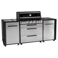 Matador 6 Burner Titan Hooded BBQ Kitchen | Bunnings Warehouse