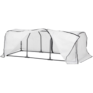 Vegtrug 1.8m Medium Frame And Greenhouse Cover | Bunnings Warehouse