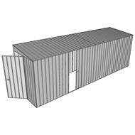 STILLA 1.93 x 2.74 x 2.36m Oxford Cedar Shed Bunnings 