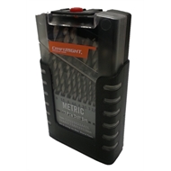 Craftright 19 Piece Metric High Speed Drill Bit Set