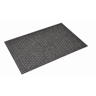Bayliss 45 x 120cm Black Orion Rubber Outdoor Mat | Bunnings Warehouse