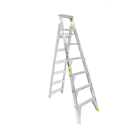 Gorilla 120kg Mighty 15 Multi-Purpose Aluminium Ladder | Bunnings Warehouse