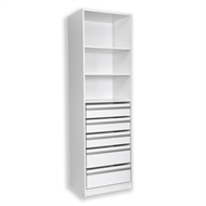 Multistore 745 x 608 x 430mm 4 Standard Drawer Wardrobe Insert