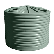 Melro 10100L Poly Round Water Tank - Earthtone | Bunnings Warehouse