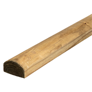 Treated Pine Split Poles available from Bunnings Warehouse