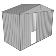 Absco Sheds 3 x 0.78 x 1.95m EziSlider Double Door Shed 