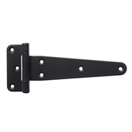 Zenith 200mm Matte Black Tee Gate Hinge - 2 Pack | Bunnings Warehouse