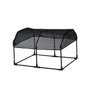 Vegtrug 1m Small Wall Hugger Frame And PE Greenhouse Cover