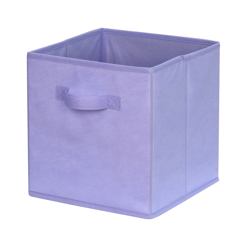 Flexi Storage Clever Cube 330 x 330 x 370mm Insert With Handle Lilac