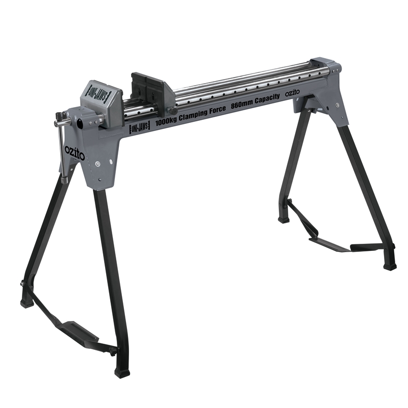 Ozito 860mm 1000kg Uni Jaws Workbench Bunnings Warehouse