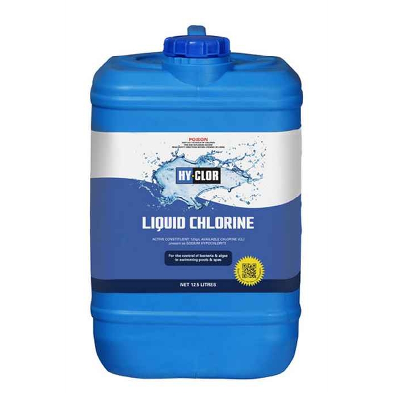 liquid chlorine for above ground pools