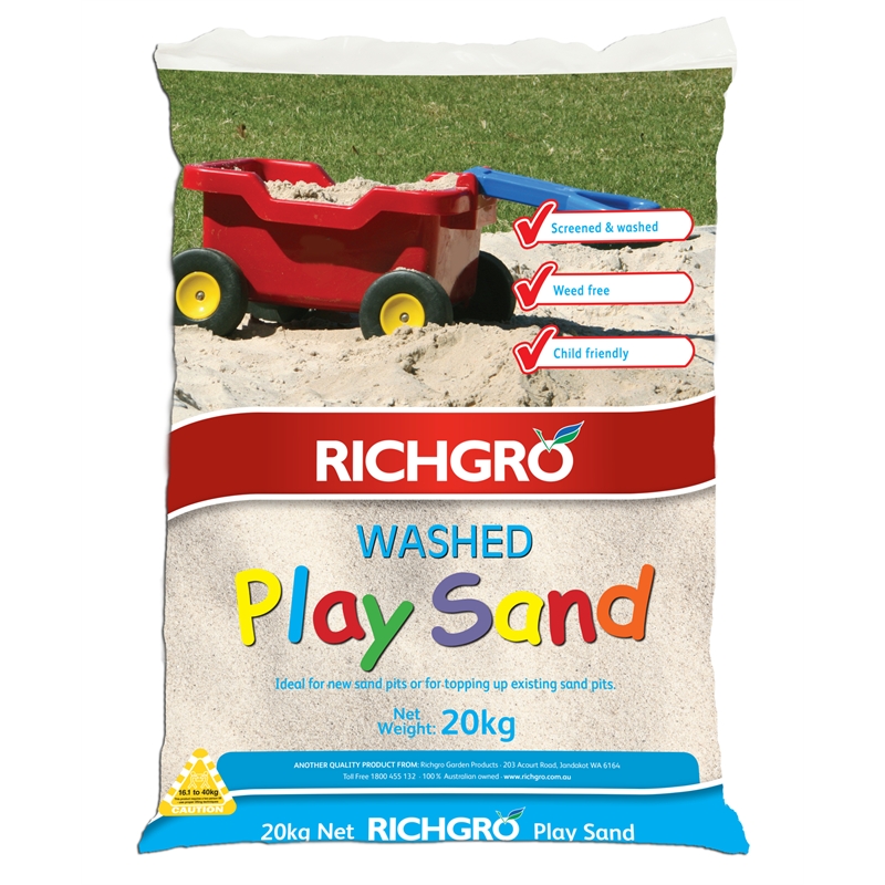 Richgro 20kg Play Sand | Bunnings Warehouse