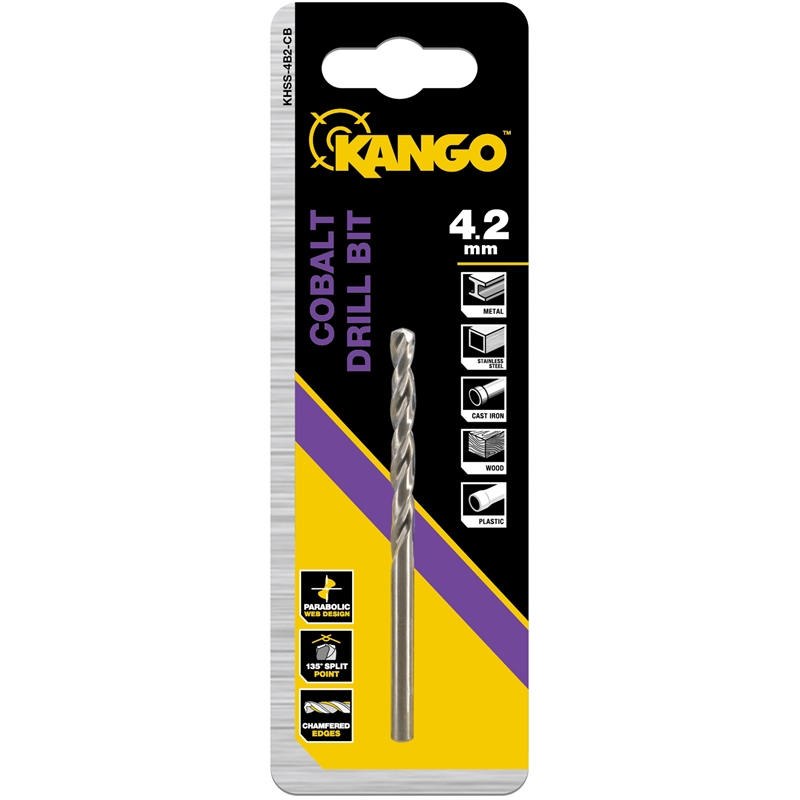 Kango 4.2mm Cobalt Drill Bit Bunnings Warehouse
