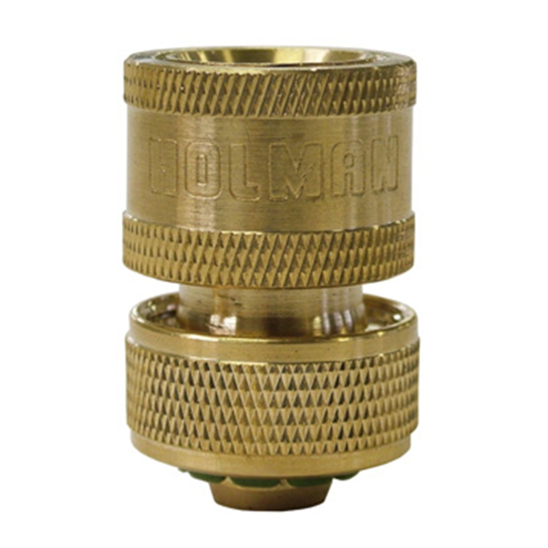 Holman 12mm Brass Flow Hose Fitting Connector Bunnings Warehouse