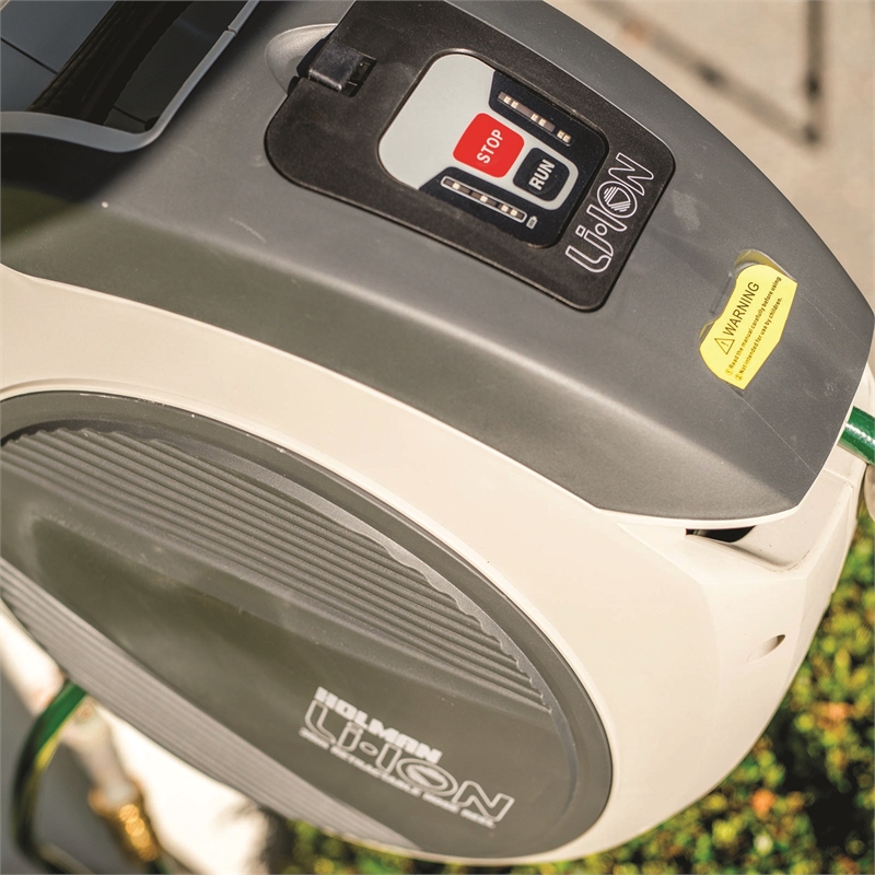 Holman 30m Lithiumion Retractable Hose Reel Bunnings Warehouse