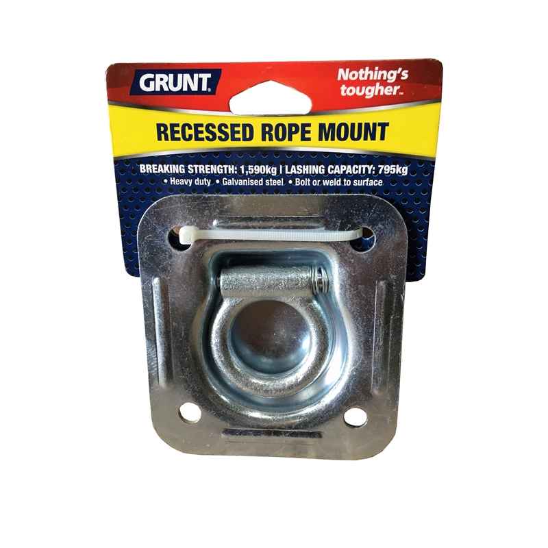 Grunt 530kg Galvanised Heavy Duty Recessed Rope Mount Bunnings Warehouse
