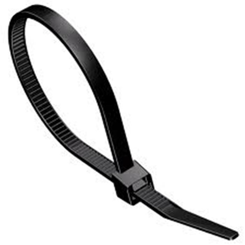 Cable Tie Releasable Smart 100mm Black 25pk Ctr100b Bunnings Warehouse