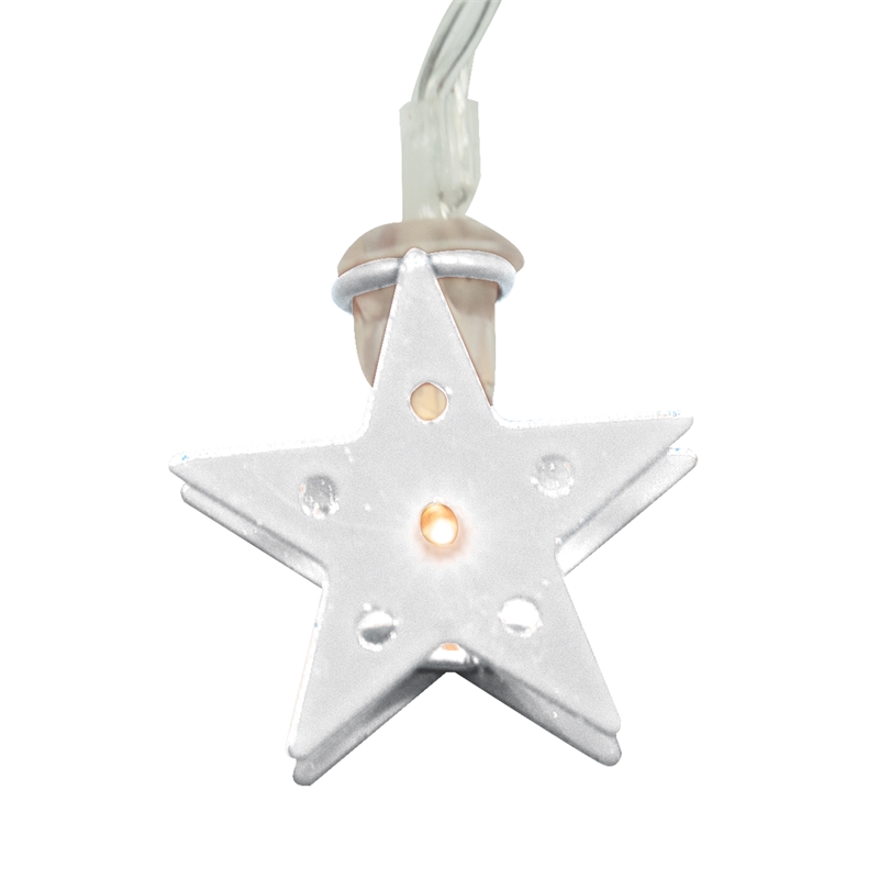 Arlec White Battery Operated Star LED String Lights Bunnings Warehouse