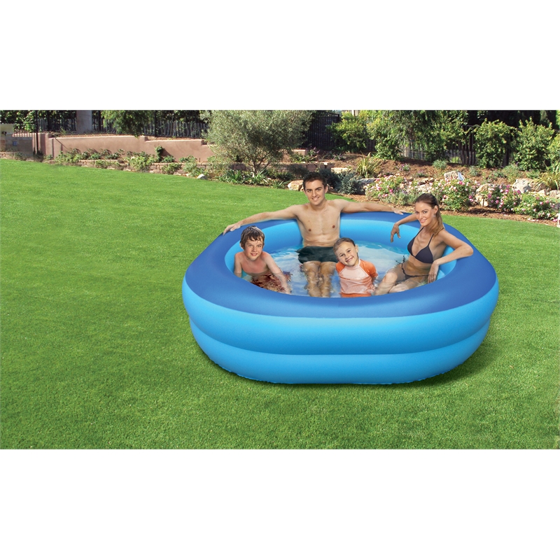 square inflatable pools