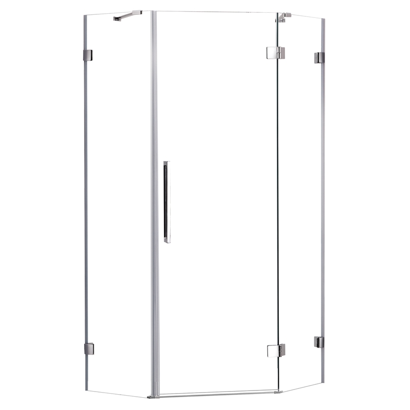 Mondella Chrome Rumba Corner Shower Screen Bunnings Warehouse