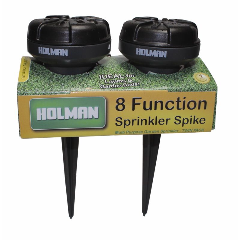 Holman 12mm 8 Function Irrigation Sprinklers 2 Pack Bunnings Warehouse