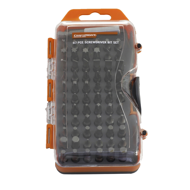 Craftright 67 Piece Screwdriver Bit Set Bunnings Warehouse
